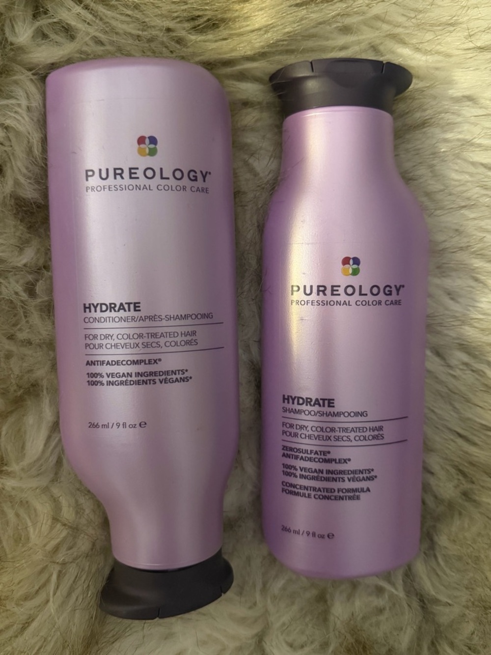 Pureology Hydrate Shampoo & Conditioner - Light Purple Duo